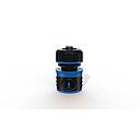 [116161] CONECTOR RAPIDO UNIVERSAL RG 1/2" Y 3/4" AUTO STOP EDR  - BLISTER