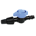 [121820] MINI VALVULA PP-CINTA 16x17MM CELESTE