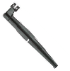 [123490] ESTACA UNIVERSAL NEGRA CON ENGANCHE - 30 CM