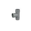 [152822] TEE SANITARIO  40x40MM GRIS CLARO