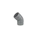 [152916] CODO SANITARIO 45° 110MM GRIS CLARO