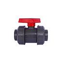 [160260] VALVULA BOLA PVC DOBLE AMER  50MM