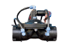 [166152] VALV 24V NYLON 2" 3 VIAS  CON PILOTO - SAGIV - TOMA MAN - HTV