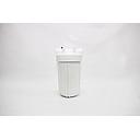 [193040] CONTENEDOR GRANDE 10" - 1"x1" -  8 BAR - BLANCO